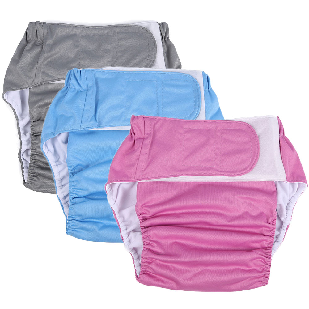 Diaper Pail Odor - 繰り返し使える大人用おむつ 大きいサイズ 患者用洗える布おむつ 高齢男女用 失禁パンツ 1枚