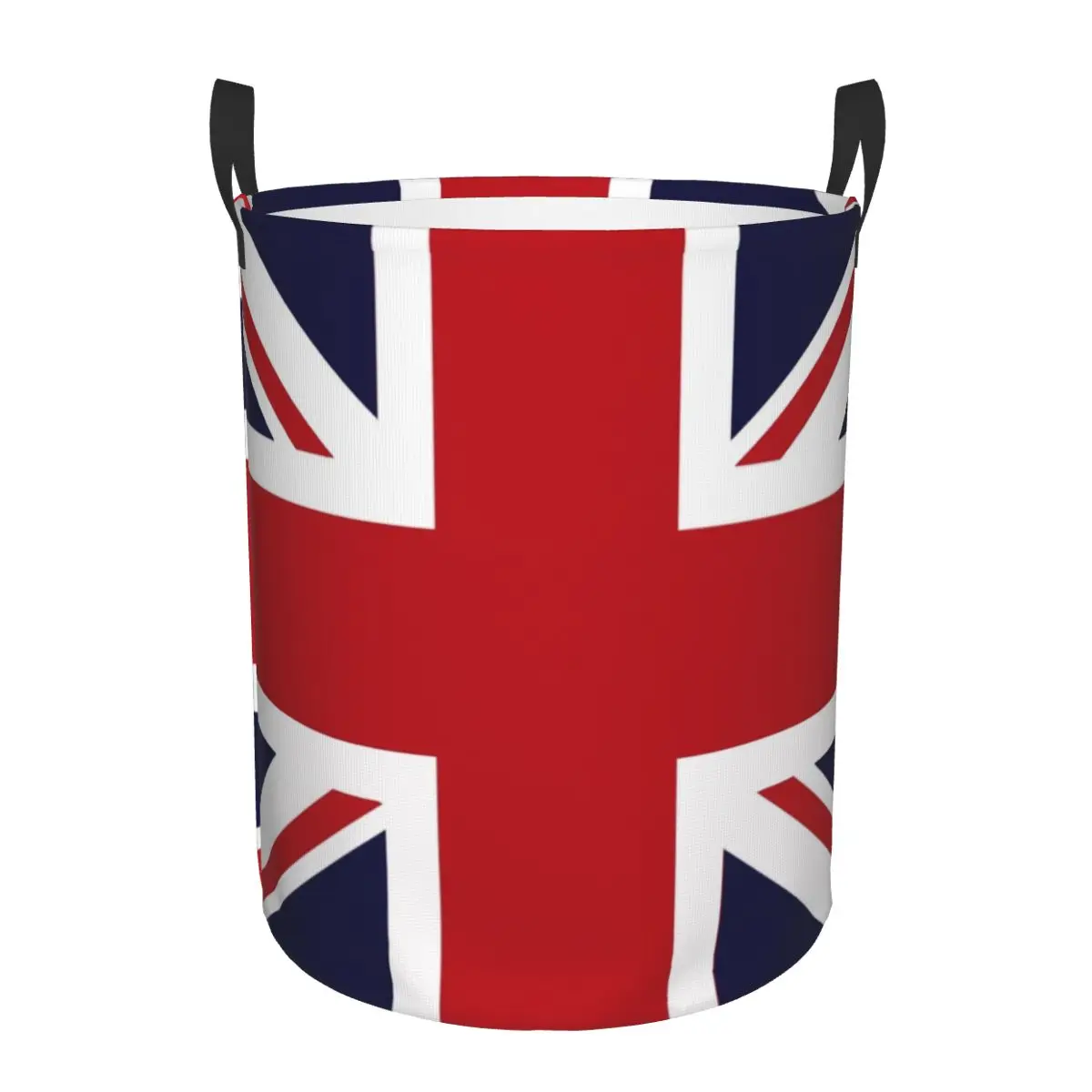 Baby Nursery Laundry Hamper - ユニオンジャック旗の英国ランドリーバスケット、折りたたみ式、英国、英国のベビーバスケット、保育園のおもちゃオーガナイザー収納ビン