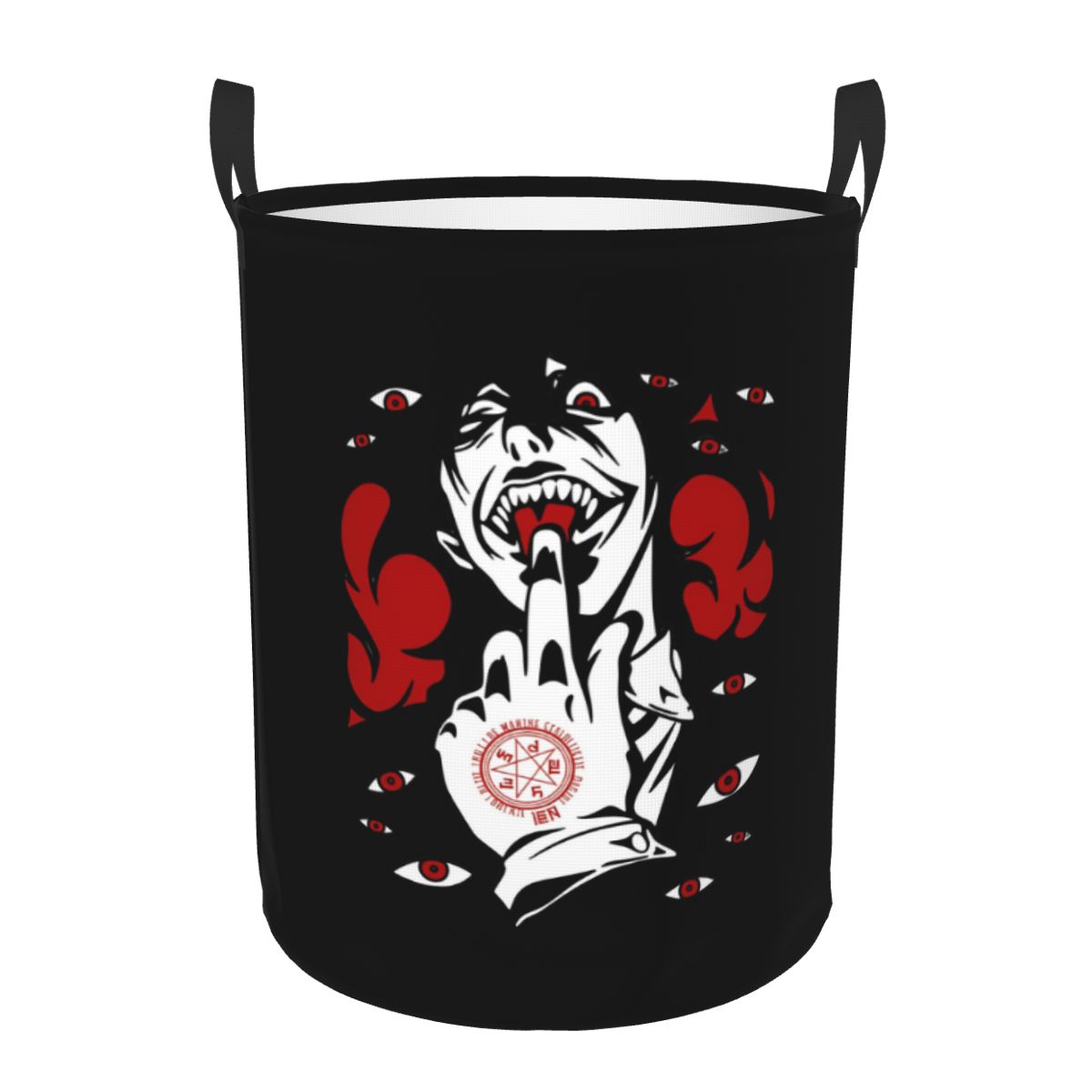 Baby Nursery Laundry Hamper - アニメ H-ヘルシング 日本漫画ランドリーバスケット 折りたたみ式ベビーハンパー 保育園用おもちゃオーガナイザー収納箱