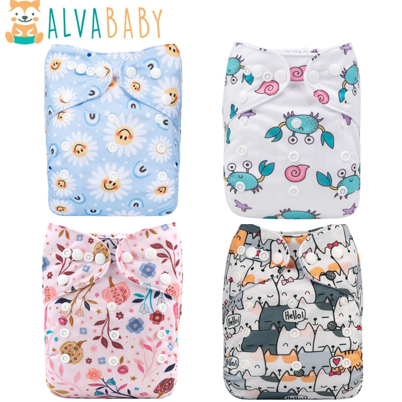 Alvababy-3〜15kgの赤ちゃん用の再利用可能な布お - Diaper Pail Odor のレビューと価格