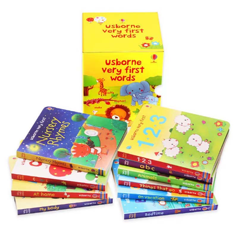 Usborne Very First Words 10冊セッ - Baby Nursery Age のレビューと価格