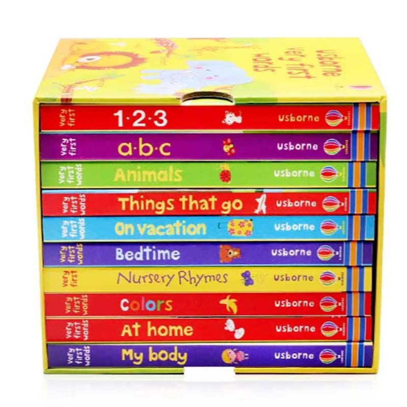 Usborne Very First Words 10冊セッ - Baby Nursery Age のレビューと価格
