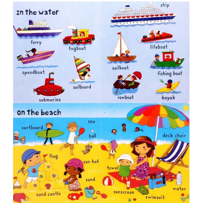 Usborne Very First Words 10冊セッ - Baby Nursery Age のレビューと価格