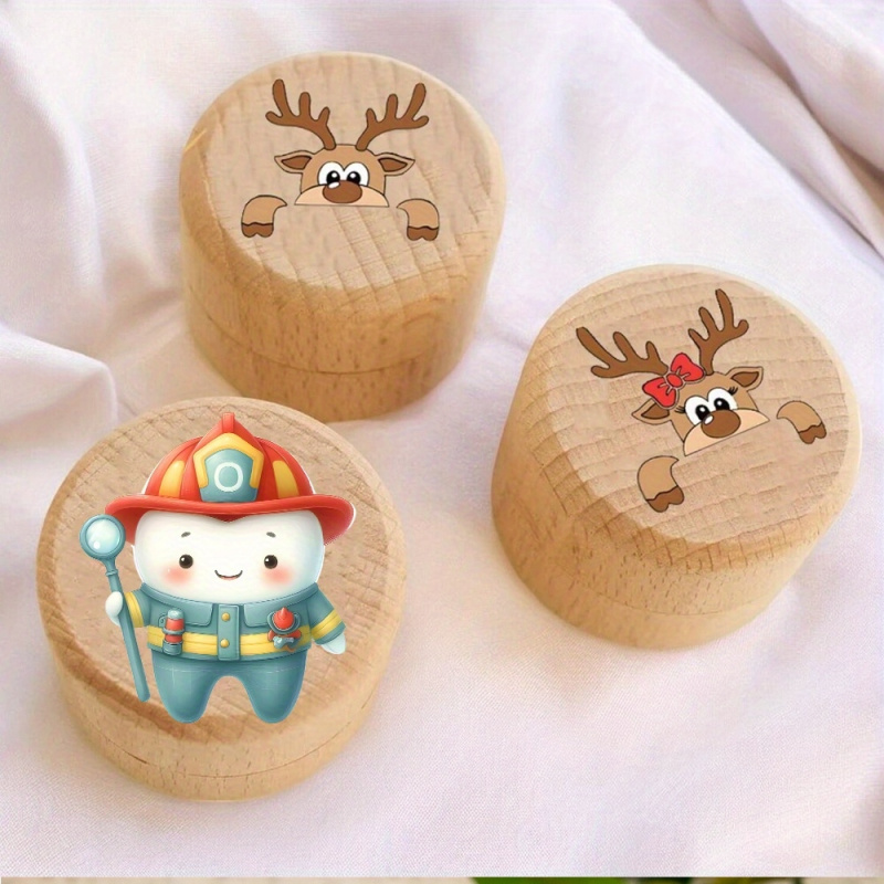 歯箱、男の子と女の子のための歯の妖精ボックス、新生児の髪と歯 - Baby Keepsake Box のレビューと価格