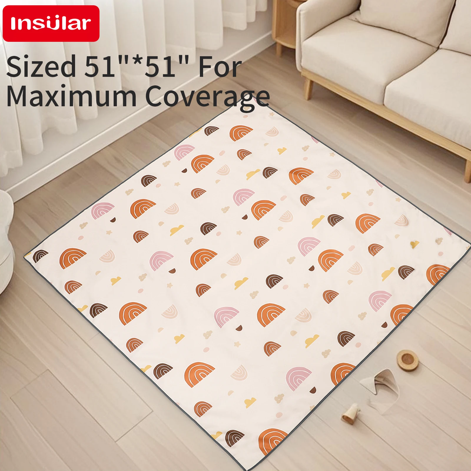 INSULAR キッズ教育マットレス折りたたみベビープレイマ - Baby Nursery Mat のレビューと価格