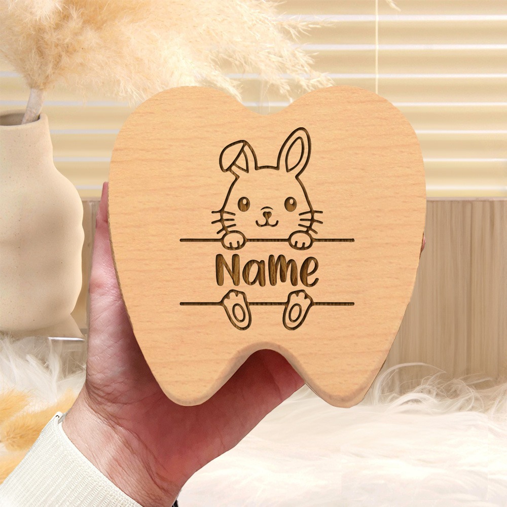 パーソナライズされた歯の妖精ボックス 乳歯の記念品ボックス  - Baby Keepsake Box のレビューと価格