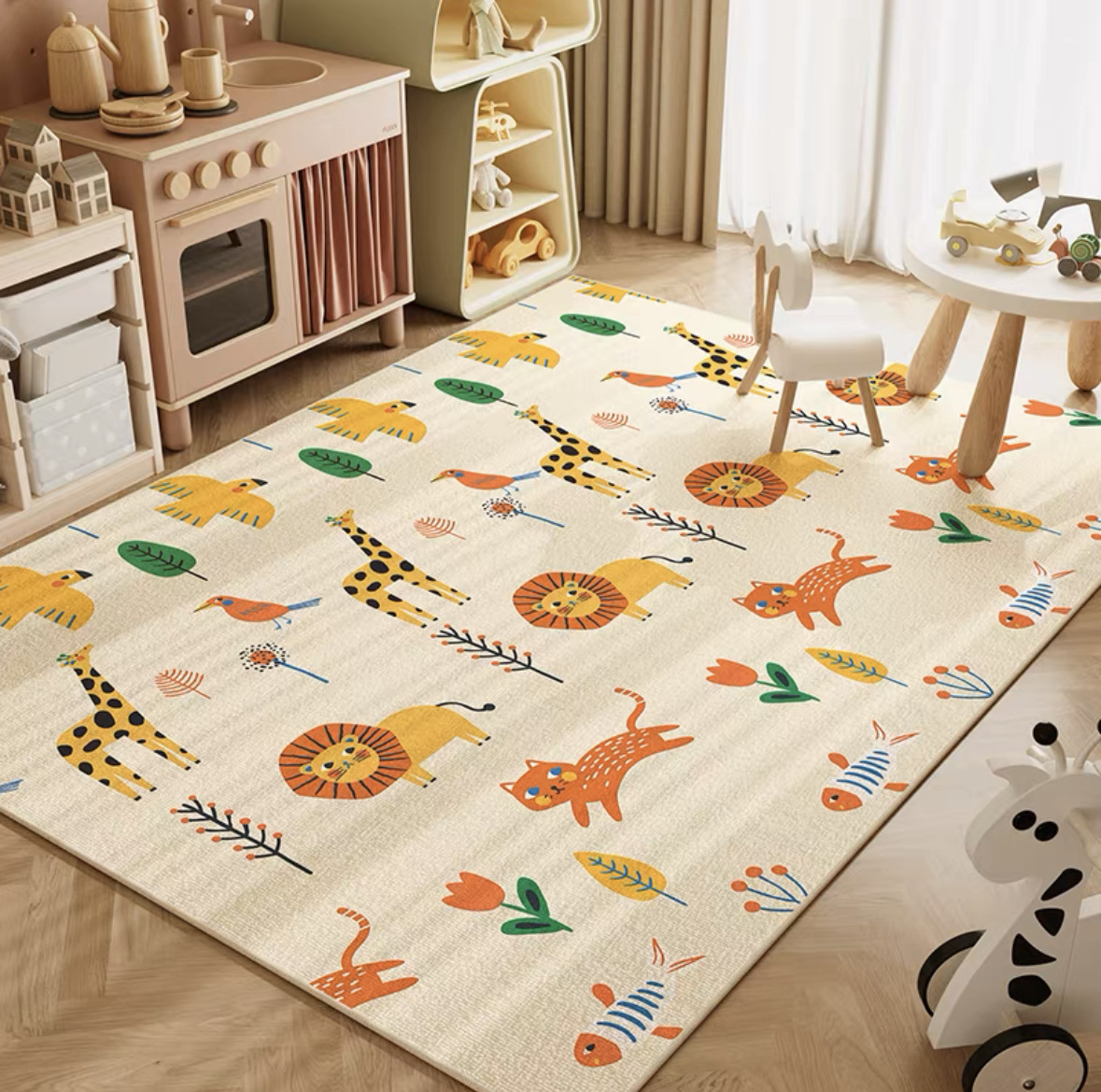 VIKAMA ニュートラルカートゥーンライオンベビークローリ - Baby Nursery Mat のレビューと価格