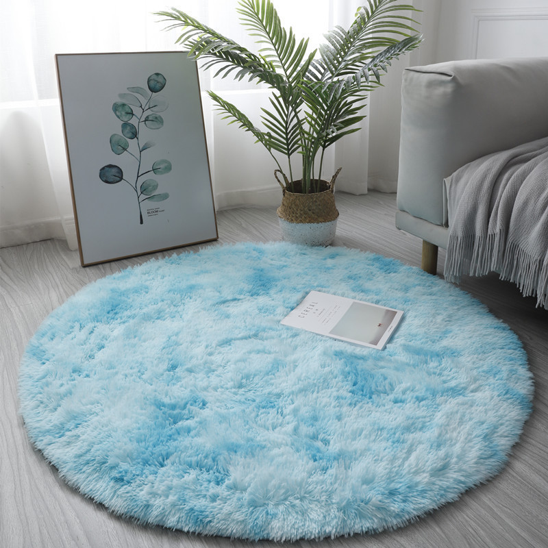 超ソフトふわふわ丸型ラグ、リビングルームの装飾用ぬいぐるみカ - Baby Nursery Mat のレビューと価格
