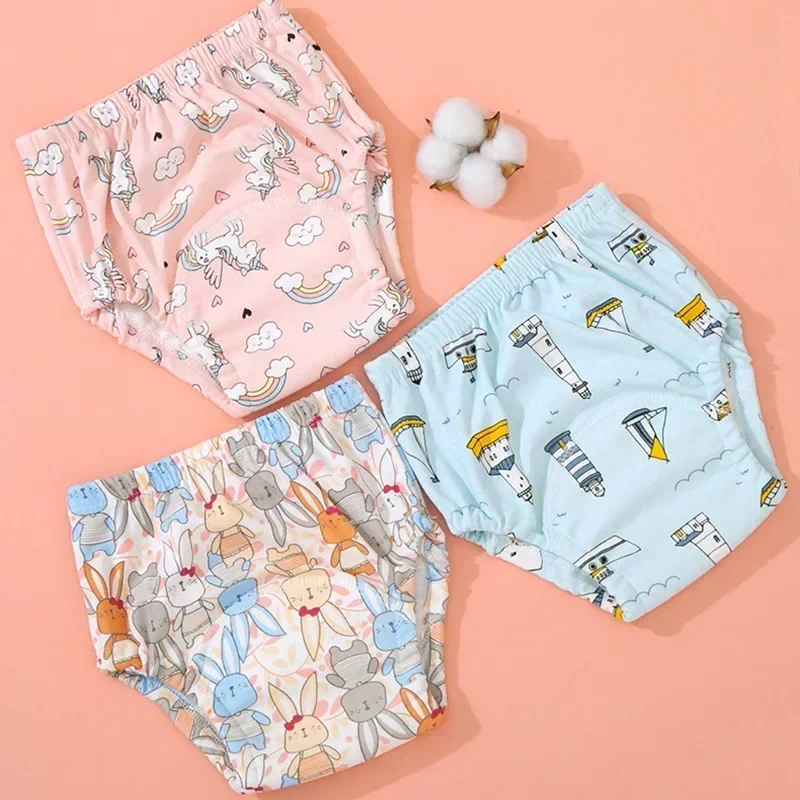 赤ちゃん漫画トイレトレーニングパンツ洗える再利用可能なソフト - Diaper Pail Odor のレビューと価格
