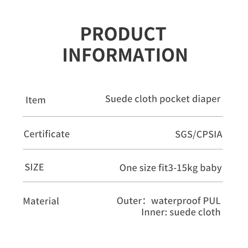 Happyflute-調節可能なベビーおむつカバー,防水おむ - Diaper Pail Odor のレビューと価格