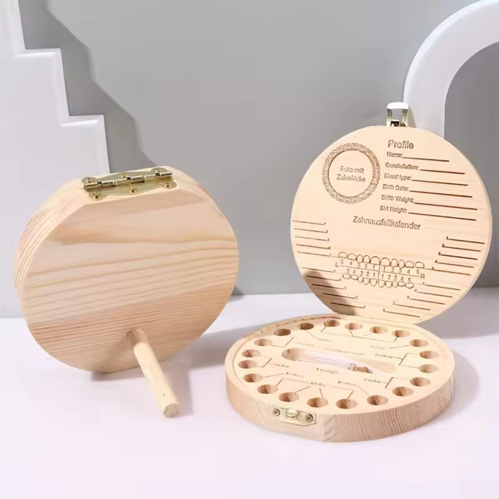 1PC 子供用乳歯ボックス - 乳歯を保存し、思い出として歯 - Baby Keepsake Box のレビューと価格