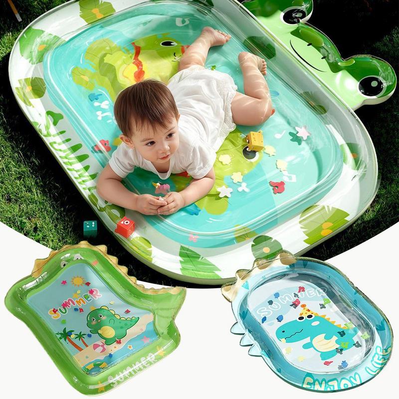 ベビーマット床用インフレータブル防水ウォーターマット幼児ジム - Baby Nursery Mat のレビューと価格