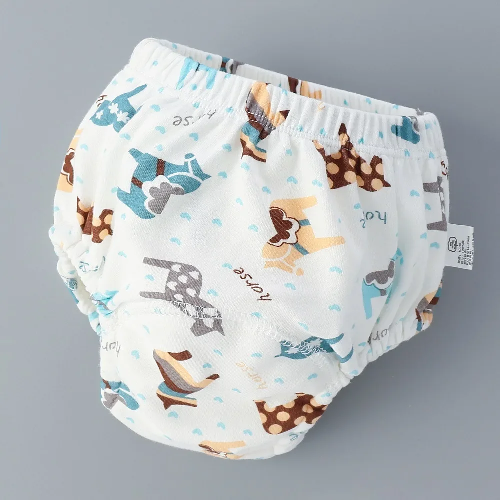 赤ちゃん用の通気性のある綿のトレーニングパンツ,6層,再利用 - Diaper Pail Odor のレビューと価格