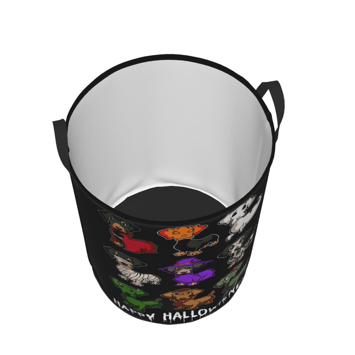 ハッピーハロウィン 面白いダックスフント ハロウィンランドリ - Baby Nursery Laundry Hamper のレビューと価格