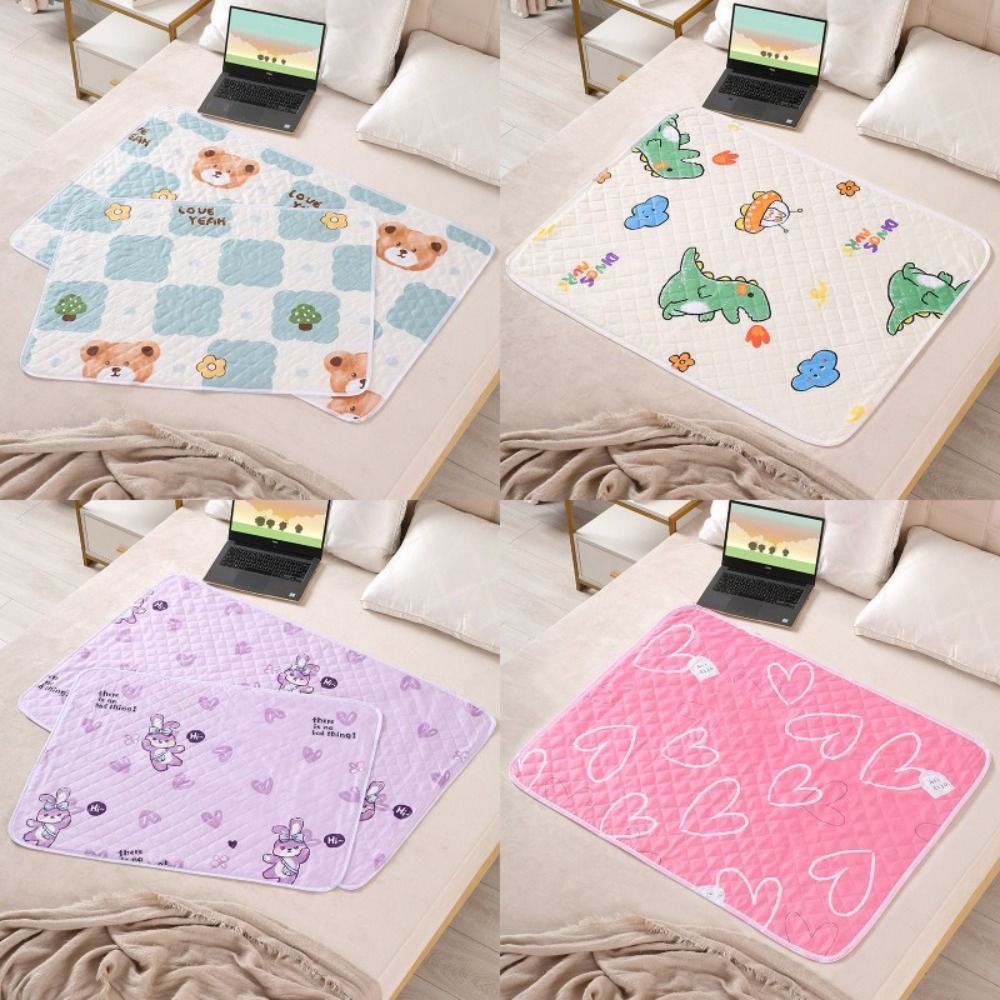 防水洗えるマットレス尿マット赤ちゃん幼児かわいい漫画ベッドプ - Diaper Pail Odor のレビューと価格