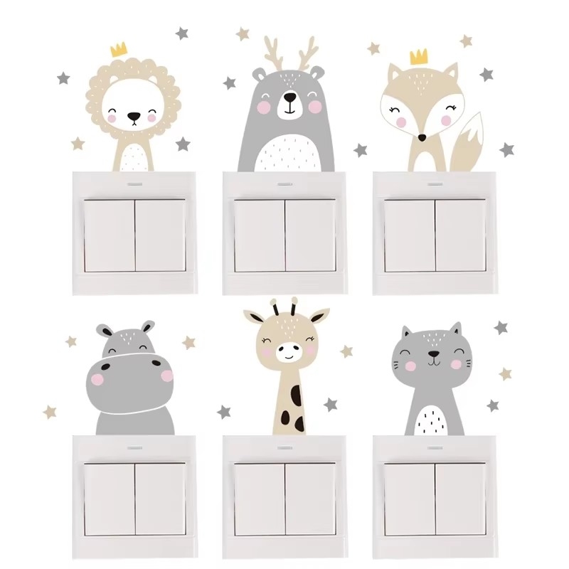かわいい森の動物の壁ステッカー子供部屋用子供男の子女の子ベビ - Baby Nursery Elephant のレビューと価格