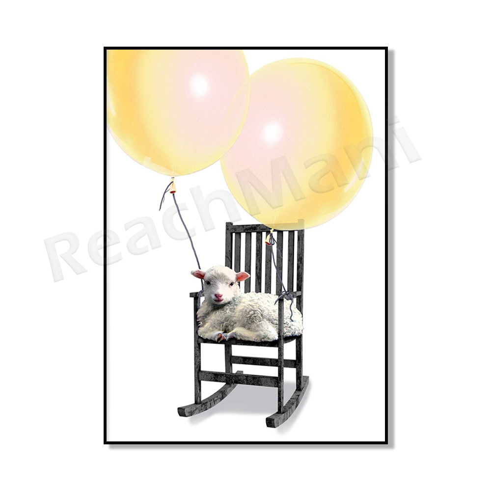 赤ちゃんの農場の動物のプリント、鹿、ウサギ、キツネ、アライグ - Baby Zoo Nursery のレビューと価格